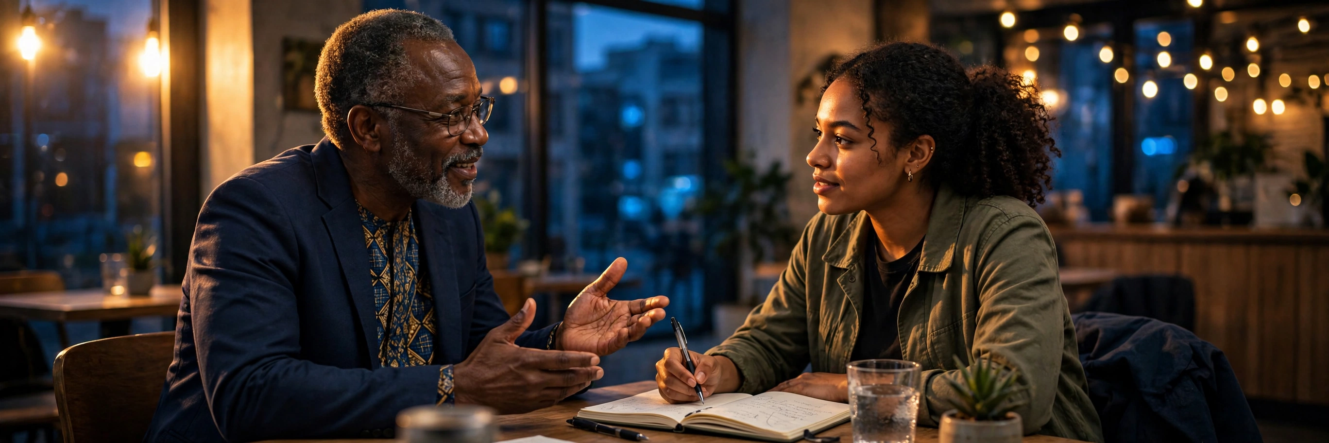 A mentorship session